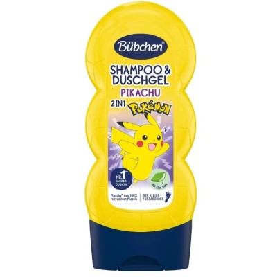 Bübchen Çocuk Şampuan&Duş Jeli 2 in 1 Pokemon Pikachu 230 ml-BÜBCHEN Bübchen Çocuk Şampuan&Duş Jeli 2 in 1 Pokemon Pikachu 230 ml-BÜBCHEN