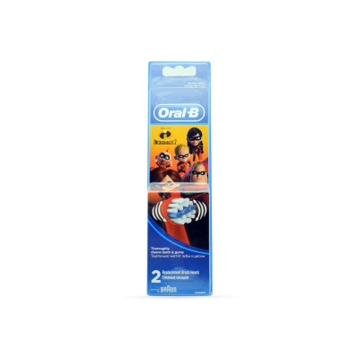 Oral-B Stages Çocuklar İçin Diş Fırçası 2'li Yedek Başlığı Incredibles-Oral-B Oral-B Stages Çocuklar İçin Diş Fırçası 2'li Yedek Başlığı Incredibles-Oral-B