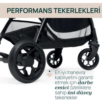 Chicco Glee Bebek Arabası - Uneven Siyah-Chicco Chicco Glee Bebek Arabası - Uneven Siyah-Chicco