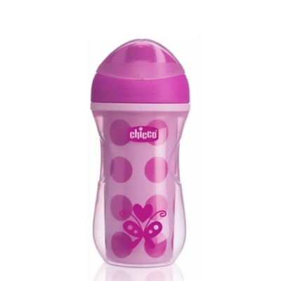 Chicco Isı Yalıtımlı Active Bardak 14 Ay+ 266 ml - Pink-Chicco Chicco Isı Yalıtımlı Active Bardak 14 Ay+ 266 ml - Pink-Chicco
