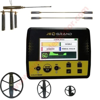 JEOGRAND 2D Ekranlı Dedektör Pro Paket-Avrupa Dedektör JEOGRAND 2D Ekranlı Dedektör Pro Paket-Avrupa Dedektör