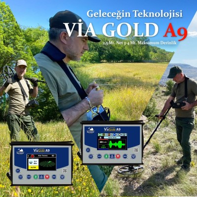 Via Gold A9 Dedektör-Aziz Dedektör Via Gold A9 Dedektör-Aziz Dedektör
