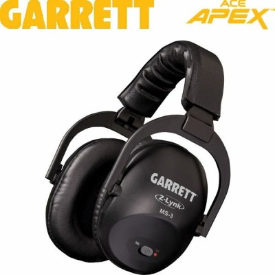 Ace Apex Dedektör Raider Başlıklı (22x28cm) MS-3 Z-LYNK Kablosuz Kulaklıklı-Garrett Ace Apex Dedektör Raider Başlıklı (22x28cm) MS-3 Z-LYNK Kablosuz Kulaklıklı-Garrett