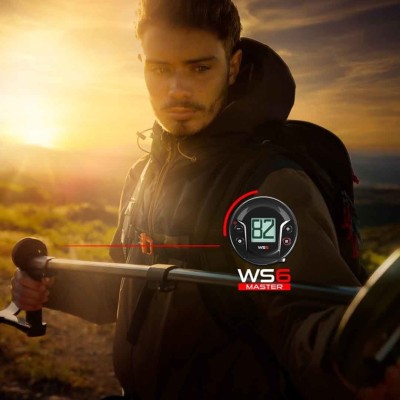 Deus 2 Dedektör - 22,5cm FMF Başlık, WS6 Master + WSA2 Kulaklık