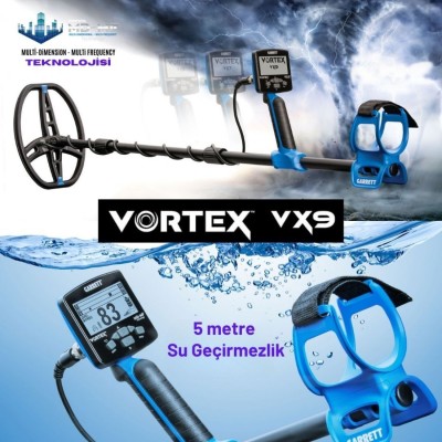Garrett Vortex Vx9 Dedektör-Garrett Garrett Vortex Vx9 Dedektör-Garrett