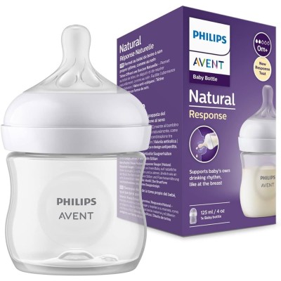 Philips Avent Natural Response PP Biberon 0 Ay+125ml SCY900/01-Philips Avent
