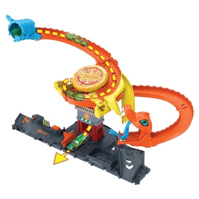 Hot Wheels Pizza Dükkanında Kobra Macerası Oyun Seti HTN81-Hot Wheels Hot Wheels Pizza Dükkanında Kobra Macerası Oyun Seti HTN81-Hot Wheels