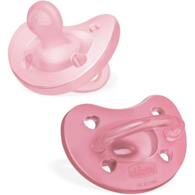 Chicco PhysioForma Soft 2'li Silikon Emzik 6-16 Ay Kız-Chicco Chicco PhysioForma Soft 2'li Silikon Emzik 6-16 Ay Kız-Chicco