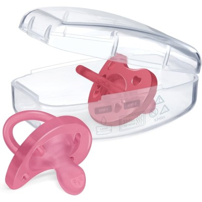 Chicco PhysioForma Soft 2'li Silikon Emzik 16-36 Ay Kız-Chicco Chicco PhysioForma Soft 2'li Silikon Emzik 16-36 Ay Kız-Chicco