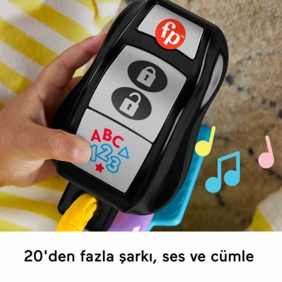 Fisher Price Sesli Eğlen ve Öğren Eğlenceli Aktivite Anahtarı HWY40-Fisher Price