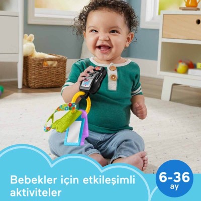 Fisher Price Sesli Eğlen ve Öğren Eğlenceli Aktivite Anahtarı HWY40-Fisher Price